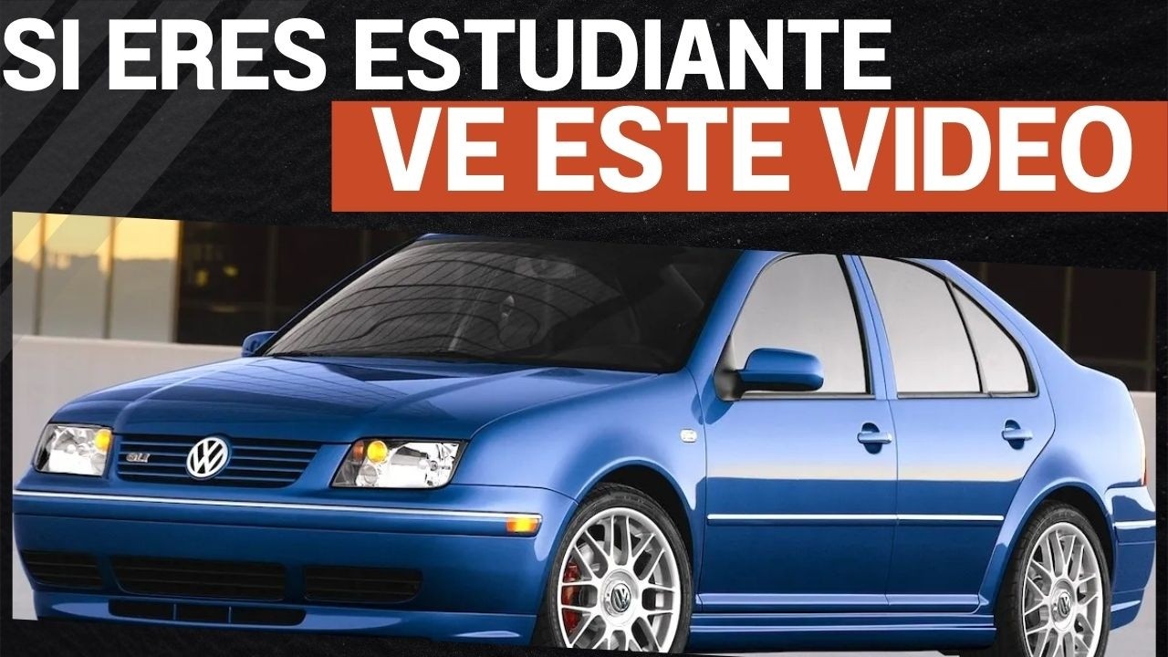 ¡SIN FILTROS! Los 5 únicos autos que te recomiendo si eres estudiante.