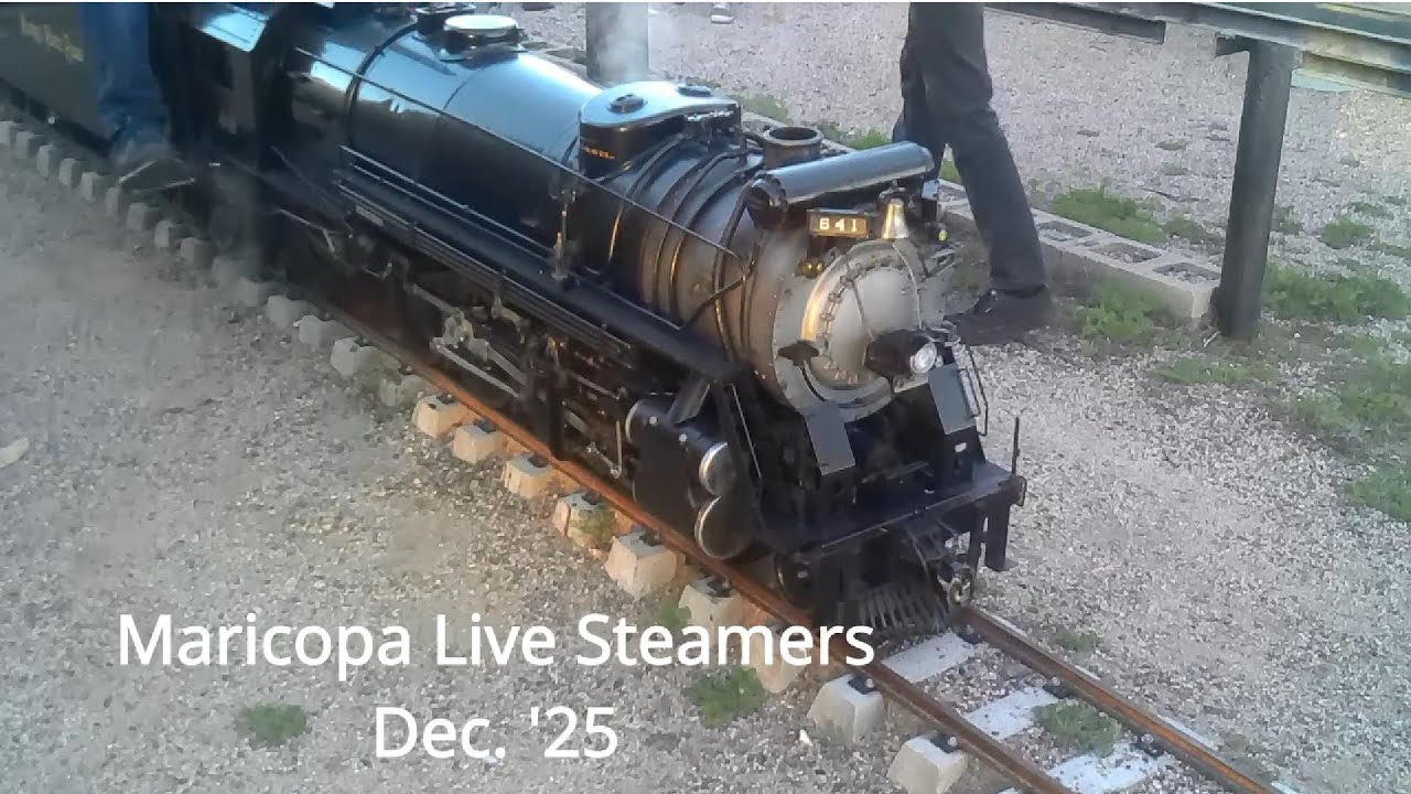 Maricopa Live Steamers December '25