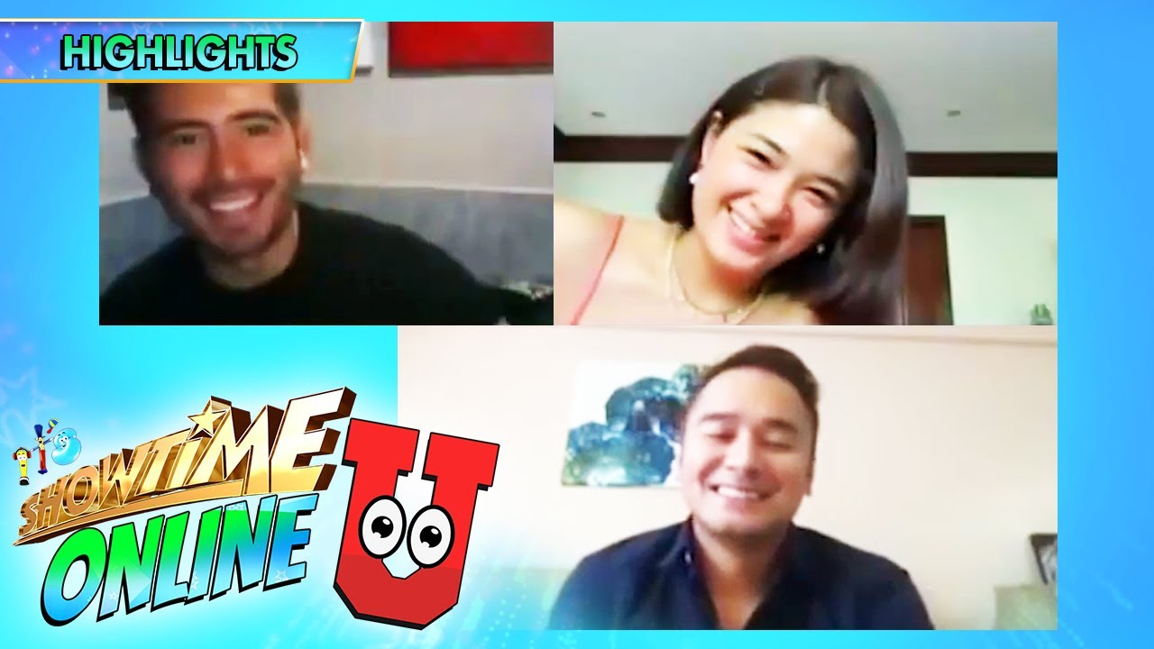 Chikahan with the cast of Init Sa Magdamag Yam, JM and Gerald | Showtime Online U