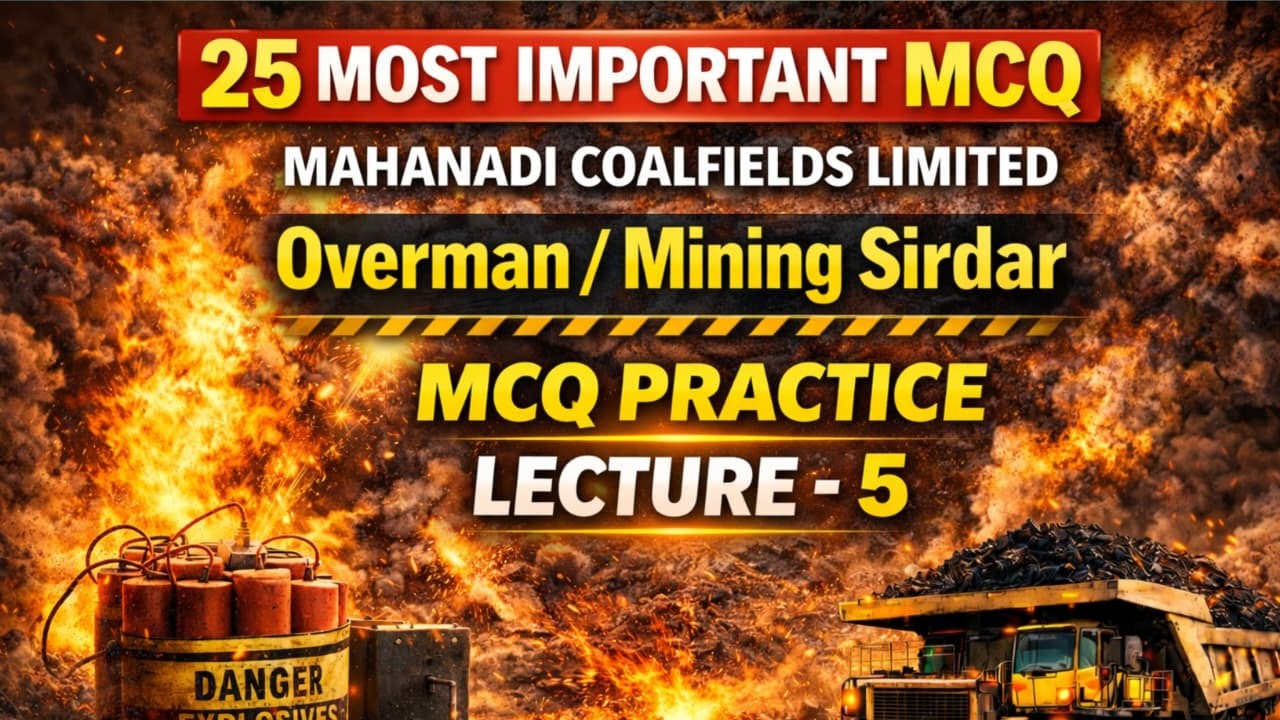 MCQ Practice | Lecture 5 | MCL MS/OM Exam Preparation 2026    @mine_gate