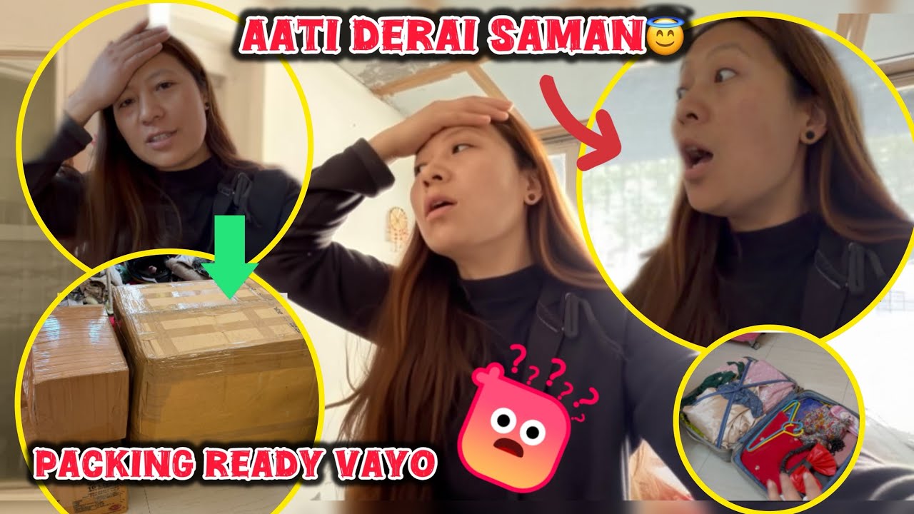 MALAI K VAYO ASTO🤐//PACKING ALMOST DONE 👍🏻 // QUARTER CHONI DEN PANI AAYO😢🥺// TSHERINGVLOG 