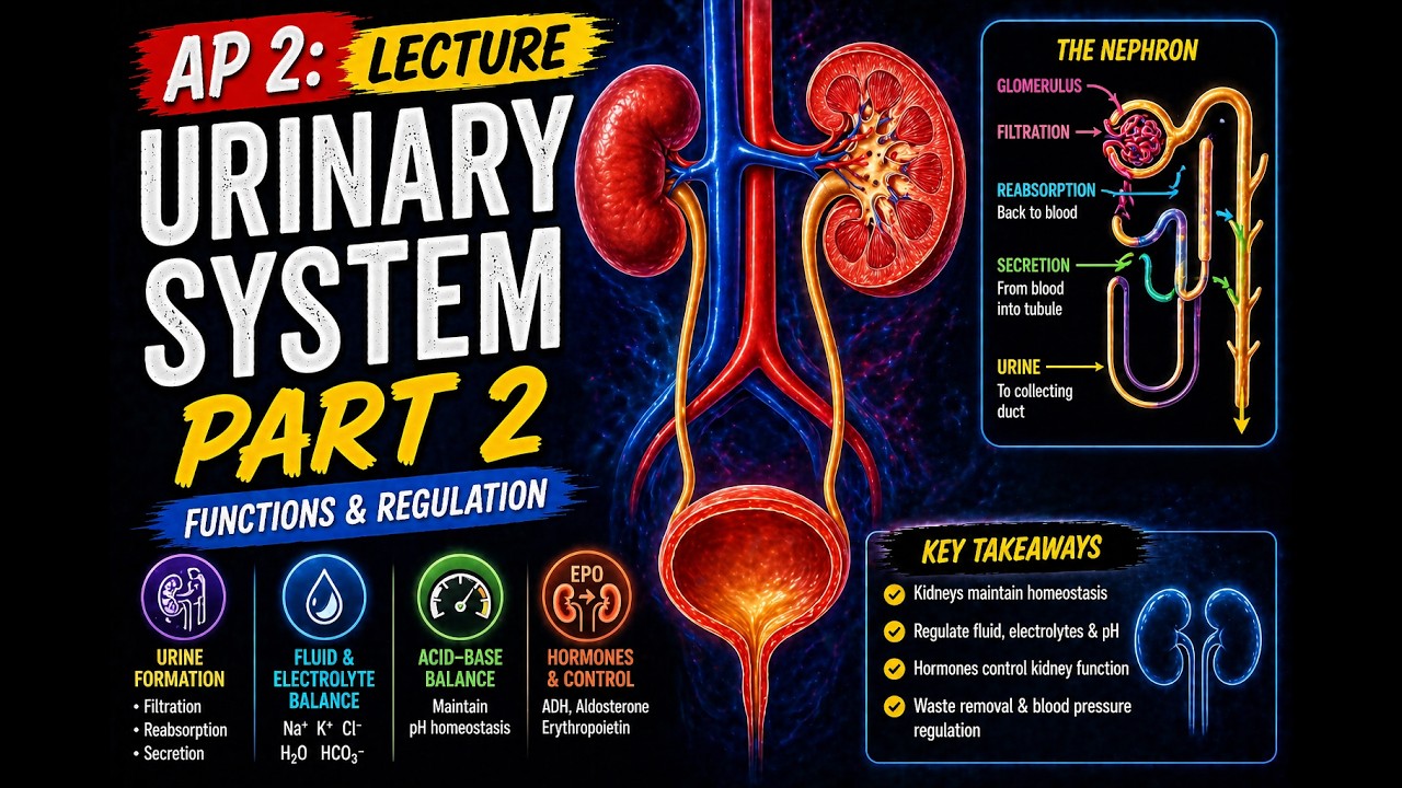 A&P 2 Lecture: Urinary System Part 2