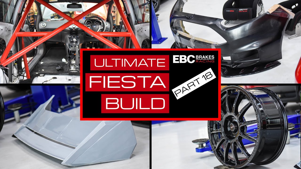 EBC’s Ultimate Fiesta Build | Part 18: Caged Laser Roll Cage Install with Northampton Motorsport