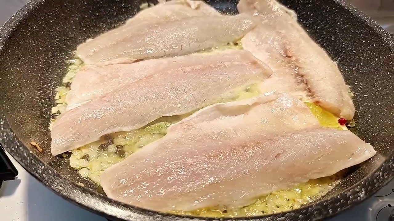 Сливочный морской окунь с пюре от шеф-повара | Рыбный рецепт, похожий на наслаждение! #кремовый