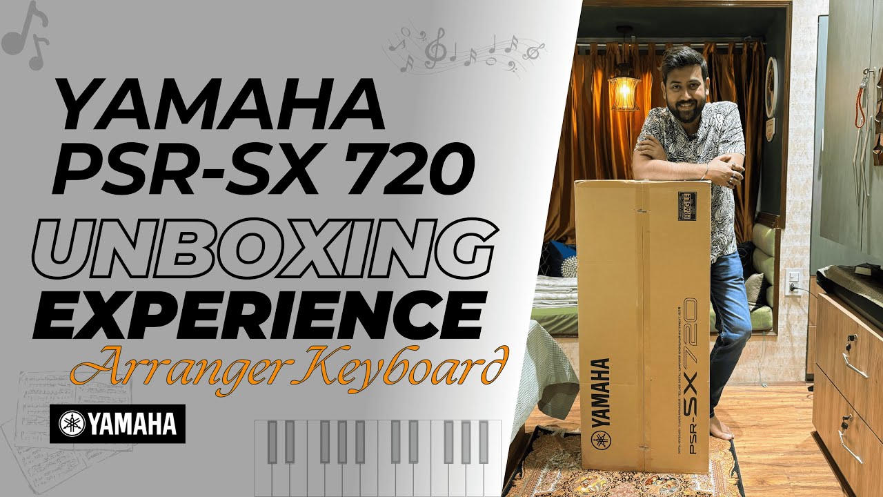 Yamaha PSR-SX720 - Unboxing, First Use Demo & Review