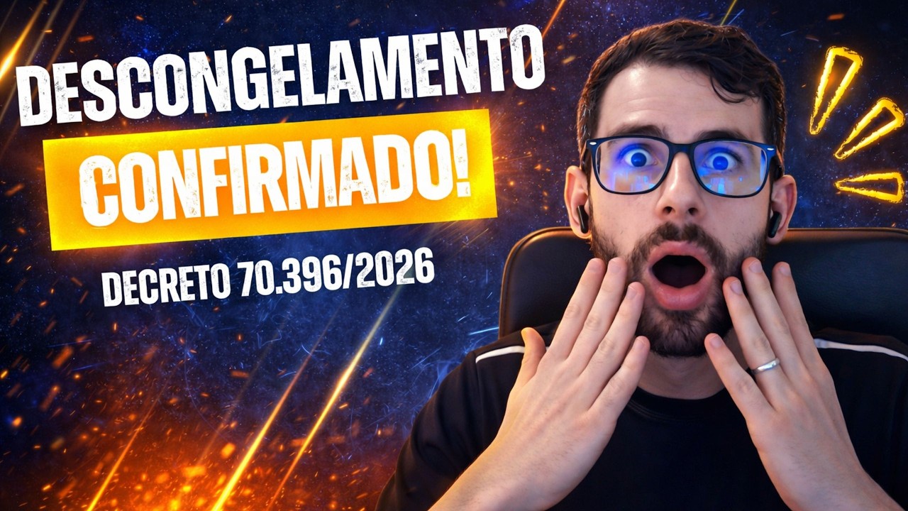 DESCONGELAMENTO CONFIRMADO! - Decreto 70.396/2026