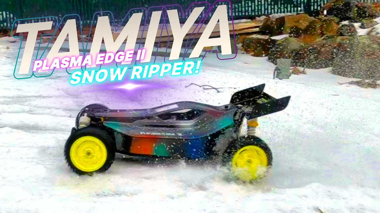 Радиоуправляемая машинка TAMIYA Plasma Edge 2 для зимних развлечений!