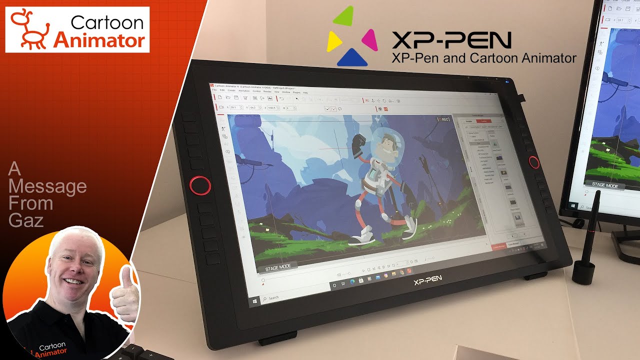 XP-Pen and Cartoon Animator first thoughts