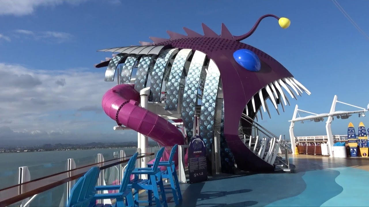 Symphony of the Seas: Sports Zone Tour