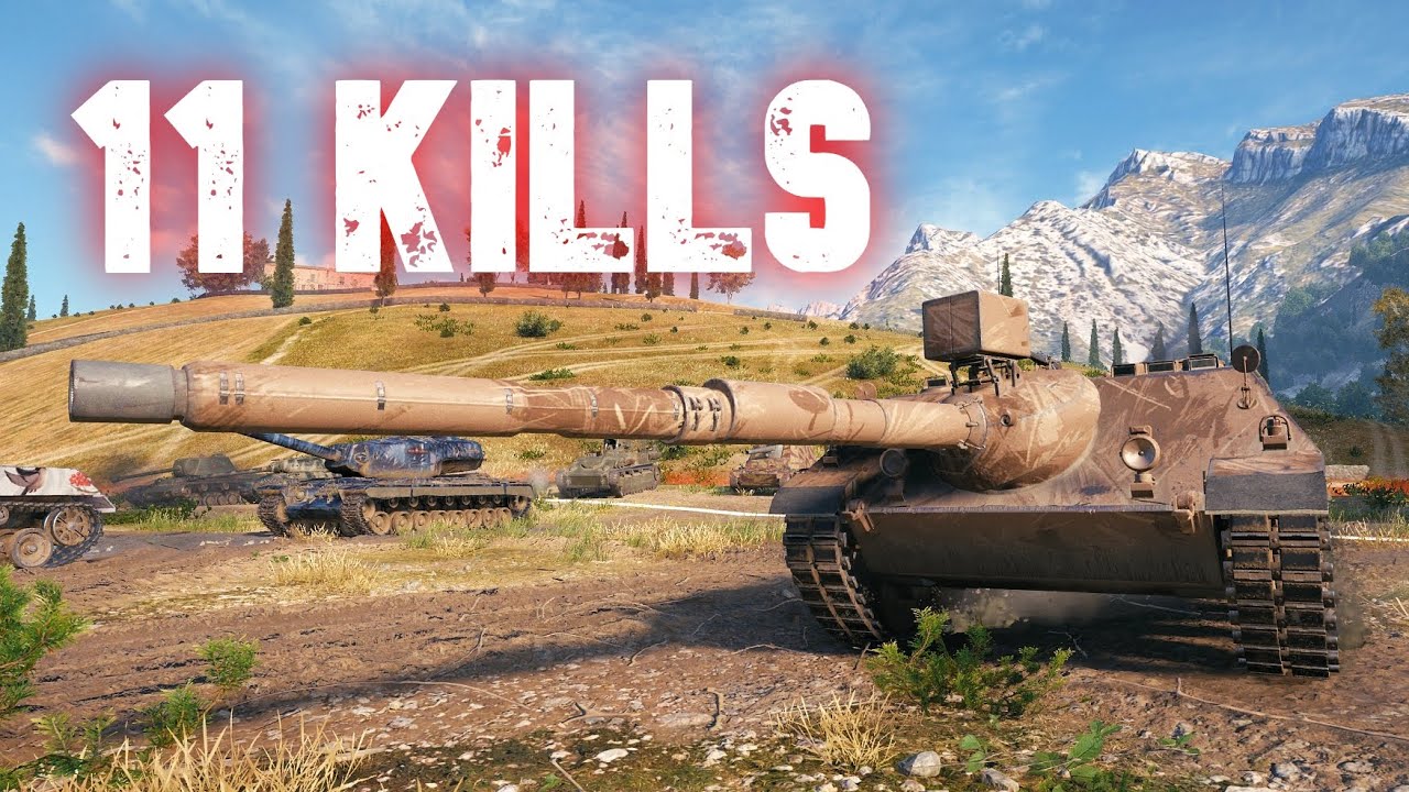 World of Tanks Kanonenjagdpanzer 105 - 11 Kills