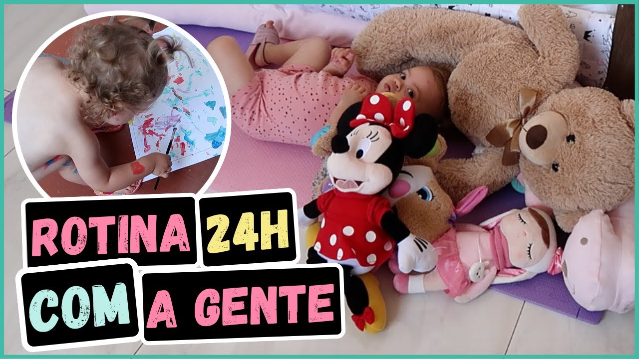 ROTINA 24H COM MINHA BEBÊ DE 1 ANO E 8 MESES | by Carla Soares