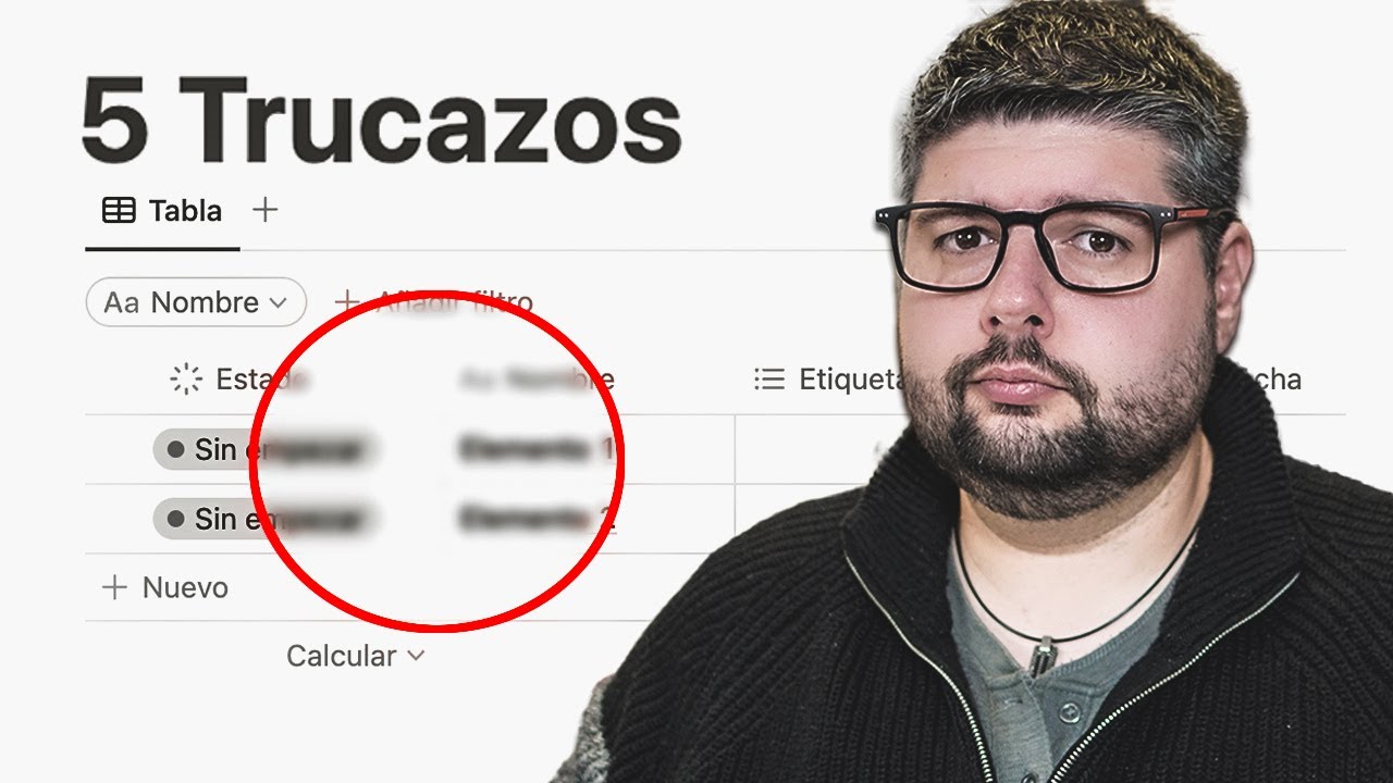 5 Trucazos de Bases de Datos de Notion que Seguramente No Conocías