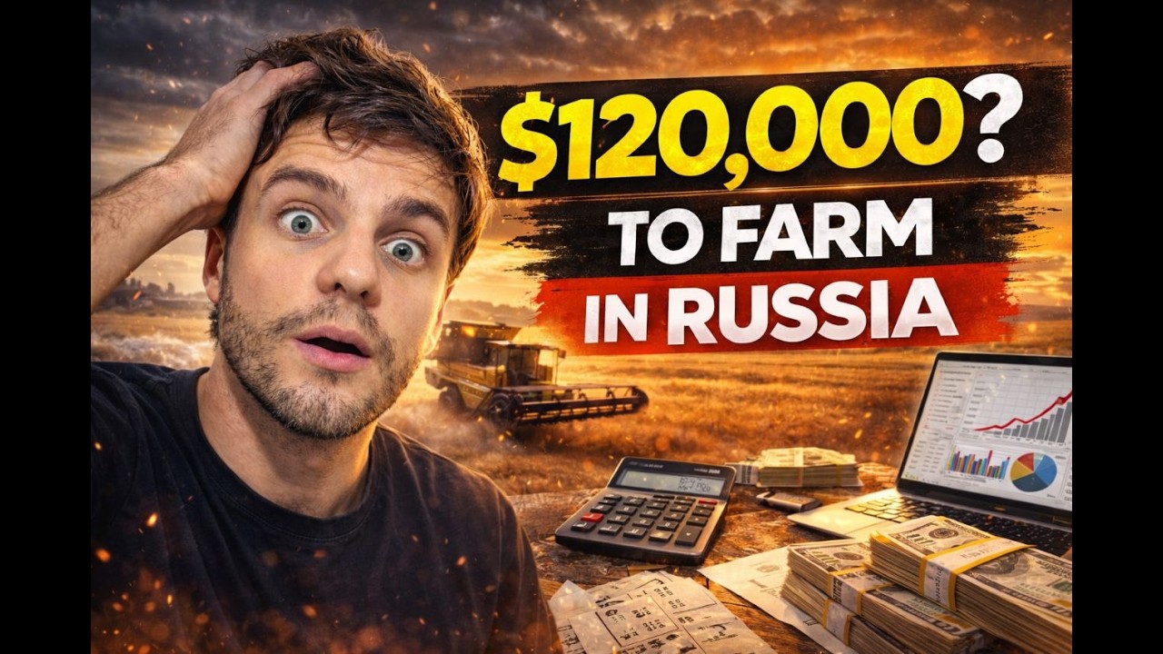 How Much Does It Cost to Start Farming in Russia? (300 Hectare Reality Check)