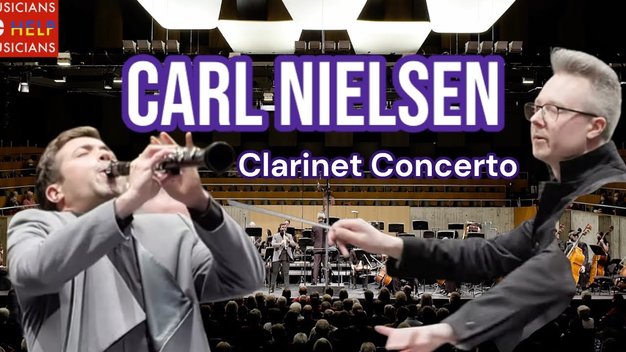 NIELSEN Clarinet Concerto op 57 | J. Pitkänen, P. Barragán & TOBS Theater Orchester Biel Solothurn