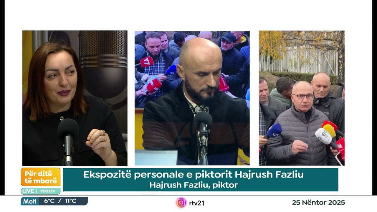 Ekspozit&euml; personale e piktorit Hajrush Fazliu 25.11.2025