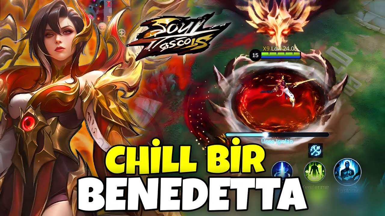 AŞIRI CHİLL BİR BENEDETTA MAÇI | BENEDETTA | Mobile Legends