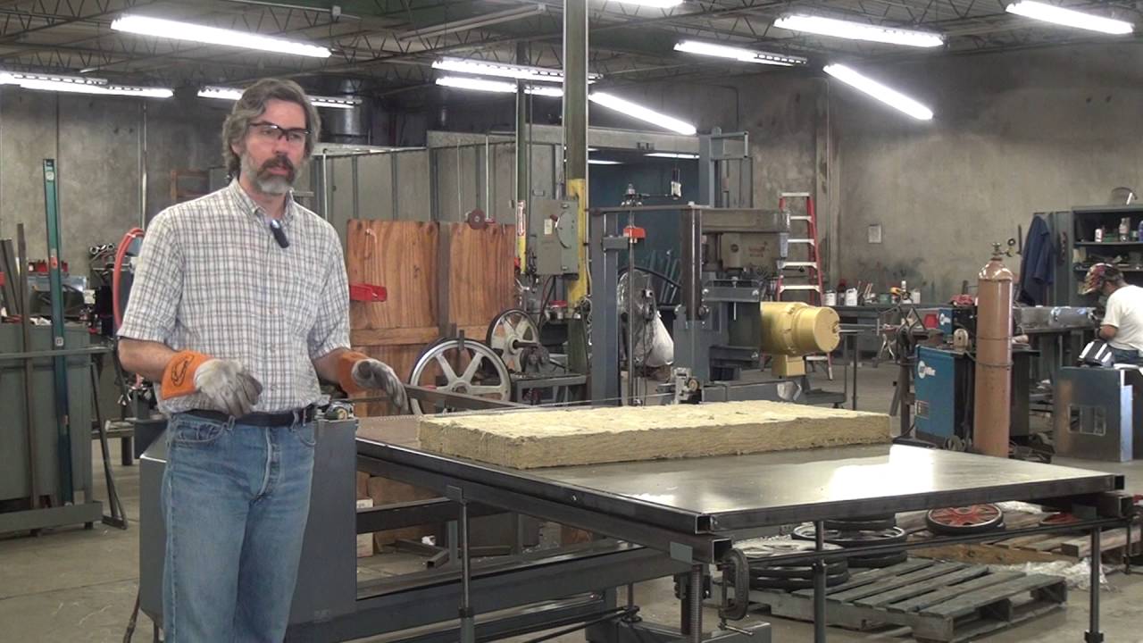 mineral wool test cut