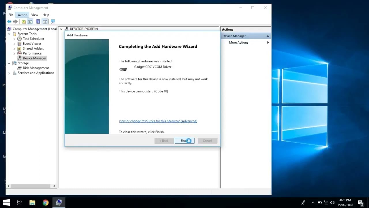 Cara install MTK Driver android di windows 10