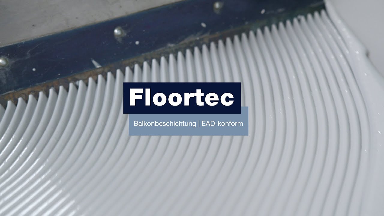 Brillux Floortec | Das Balkonabdichtungssystem für langlebigen Schutz