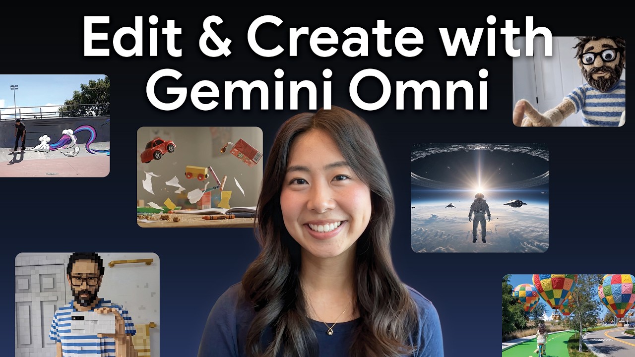 Как редактировать и создавать видео с помощью Gemini Omni