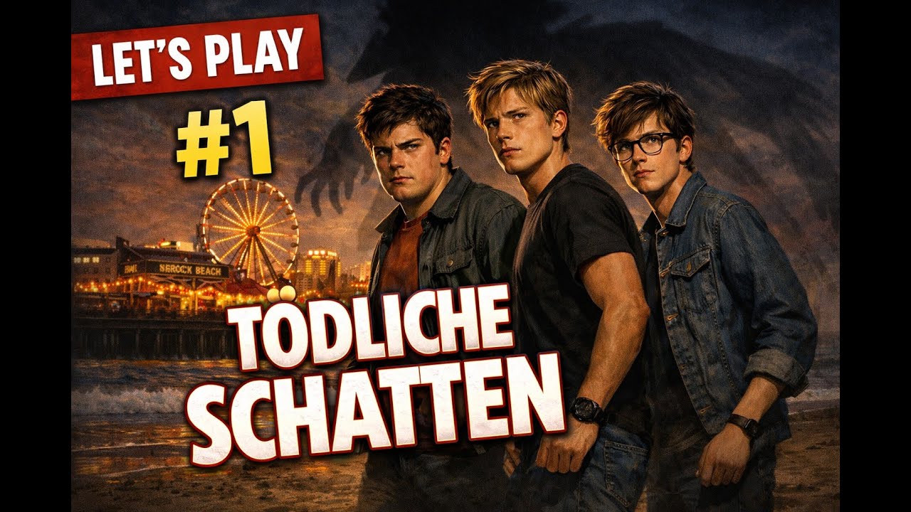 Die Drei Fragezeichen – Tödliche Schatten 🕵️‍♂️🎡 | Let’s Play #1 (Adventure 2008)