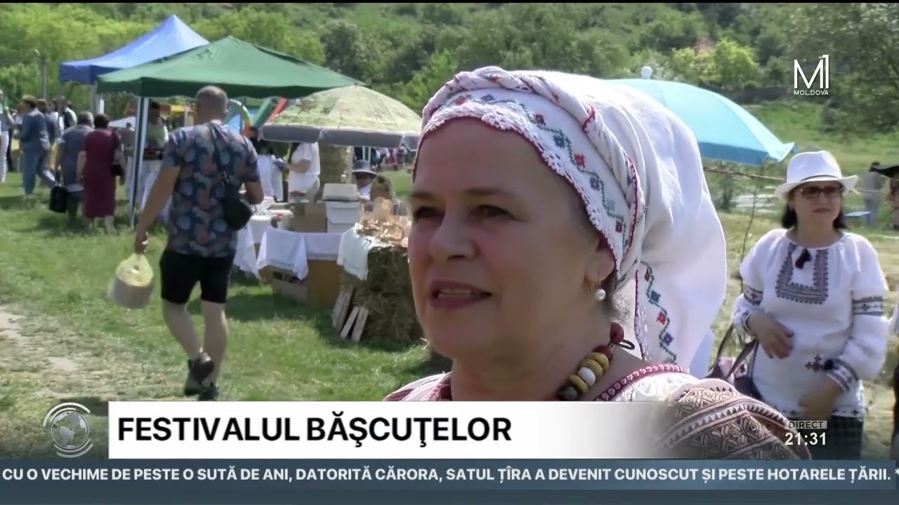 Floreşti: În satul Ţîra a avut loc tradiţionalul festival al băşcuţelor