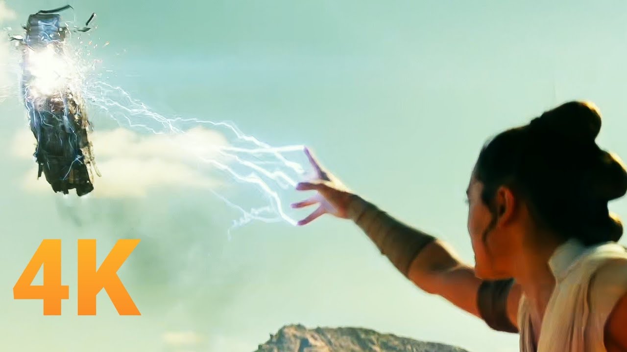 Rey Uses Force Lightning - Star Wars: The Rise of Skywalker (4K UHD)