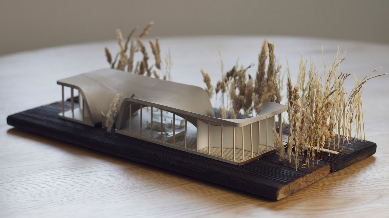 Architecture Model Making: Shell house