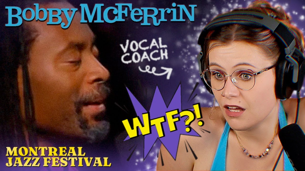 Beatboxers, you HAVE to see this! Vocal Coach Analyses Jazz LEGEND Bobby McFerrin -1st Time Reaction