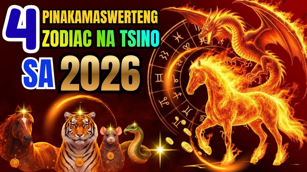 Tanging 4 na Chinese Zodiac lamang ang Aangat sa Kayamanan sa Taon ng Fire Horse ng 2026