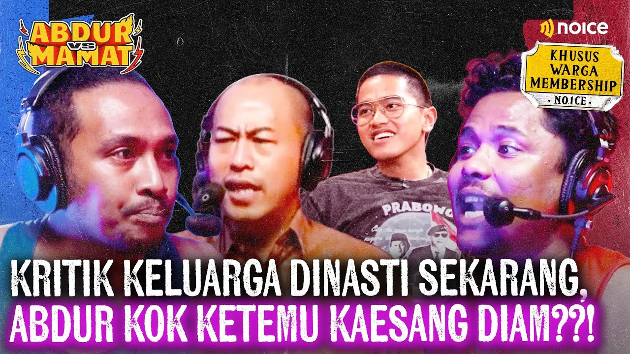 ABDUR TERTEKAN DISURUH PUJI MEGAWATI, PANDJI KESEL MAMAT KURANG NASIONALISME! - ABDUR VS MAMAT EPS 8