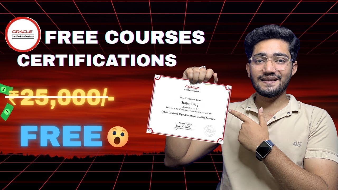 💥 FREE Oracle Certifications! Worth ₹25,000+ | Race to Certification 2025 Explained