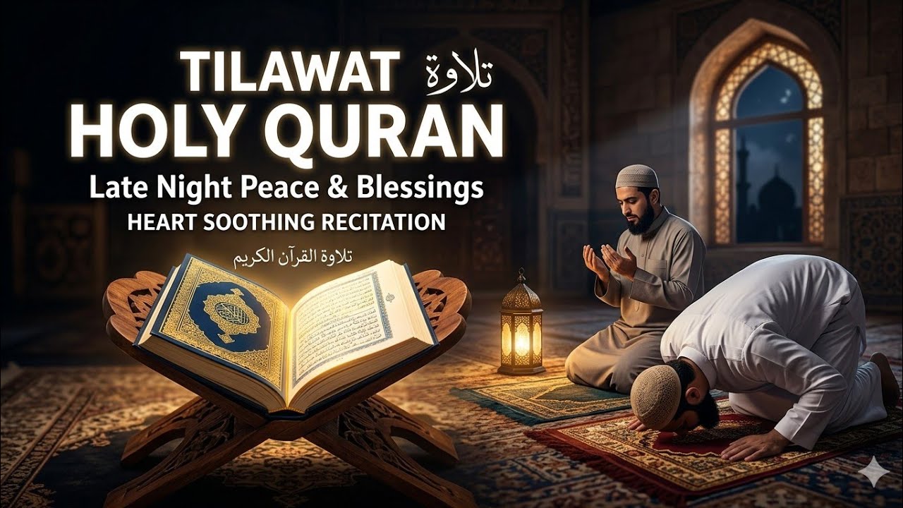 Tilawat Quran late night. |Ramzan Kareem