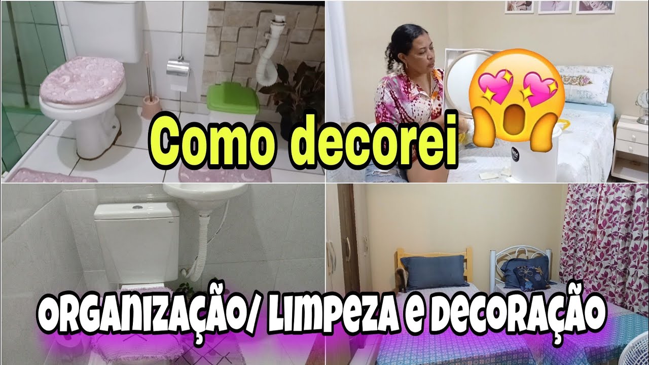DECOREI NOSSO BANHEIRO PEQUENO(1,62/ 92cm)LIMPEZA E ORGANIZAÇÃO PÓS REFORMA 