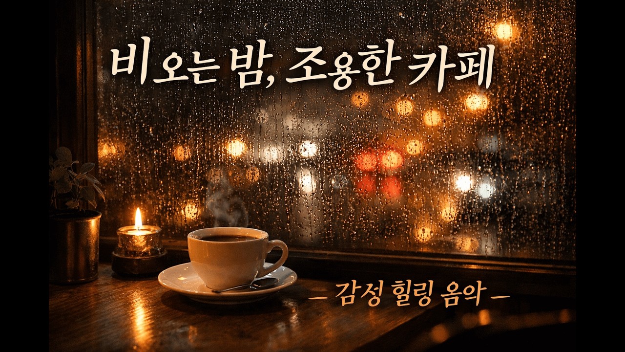 비 오는 밤 듣기 좋은 감성 발라드 노래 🌧 마음이 편안해지는 카페 음악 플레이리스트