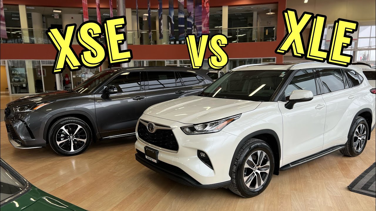 Toyota Highlander XSE 2022 года против Highlander XLE! Что лучше?