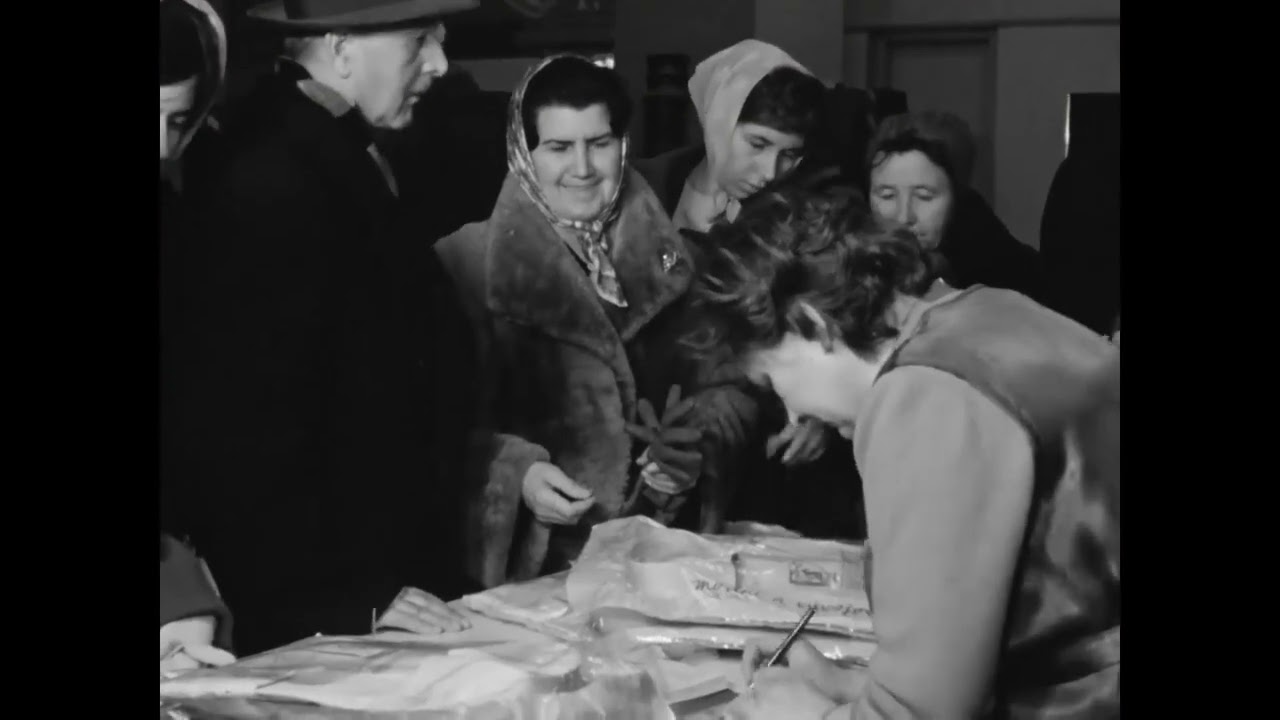Nedeľný mrazivý deň v Bratislave (8.12.1963)     #retro #archív