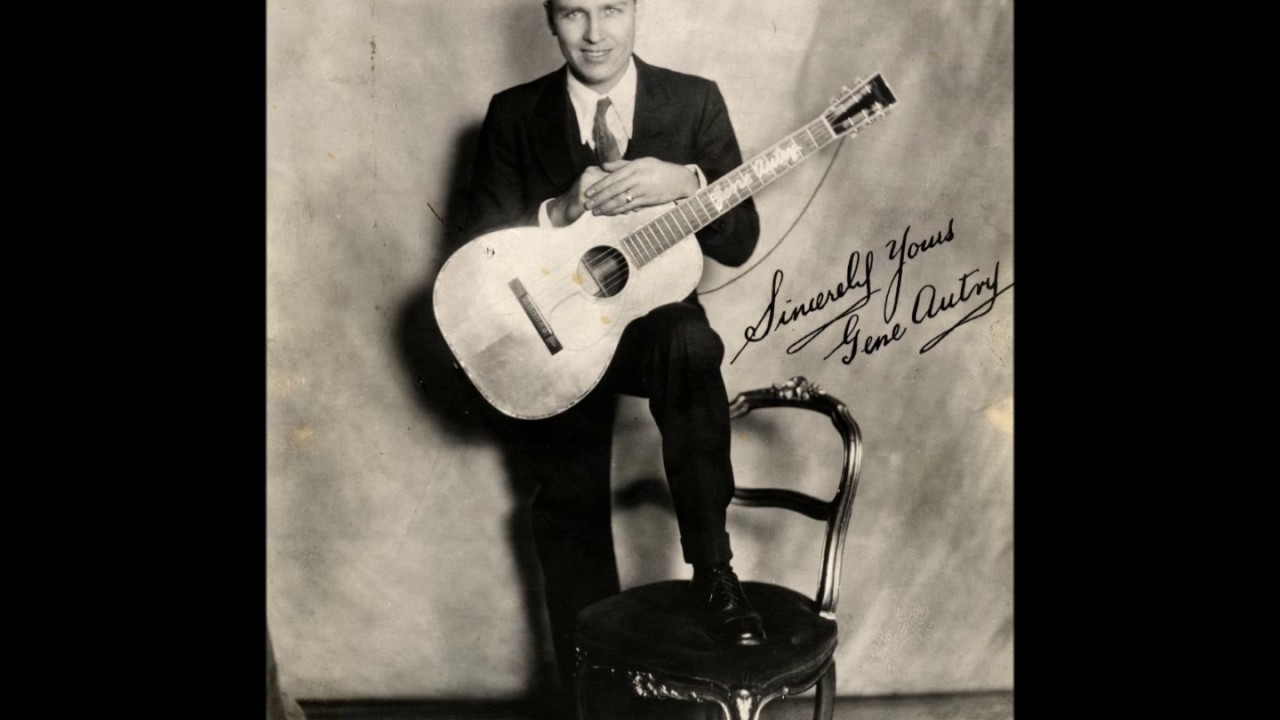 Early Gene Autry - Cowboy Yodel (c.1929).