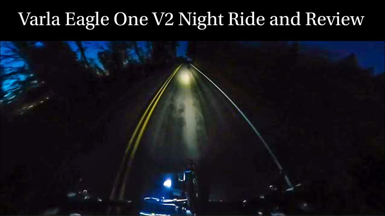 Varla Eagle One V2 Night Ride and Review #varlascooters #varlaeagleoneV2 #review