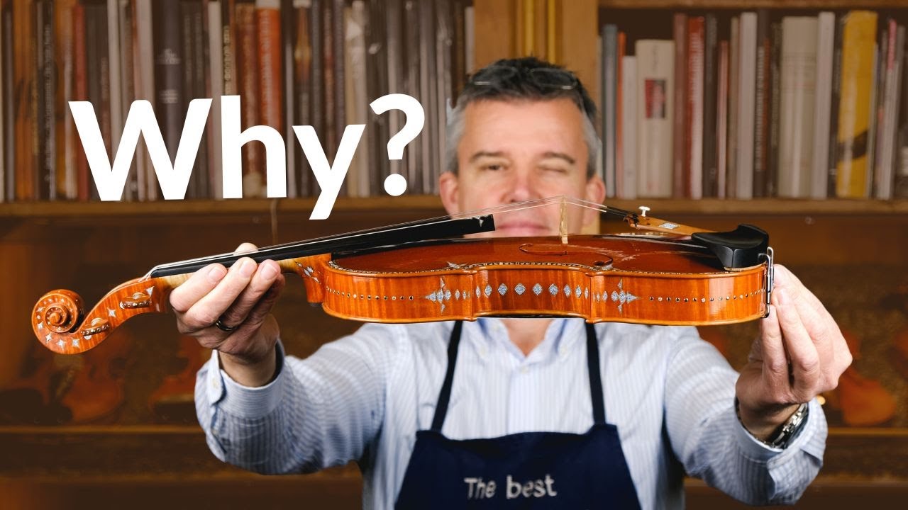 Почему я создал самую дорогую современную скрипку!