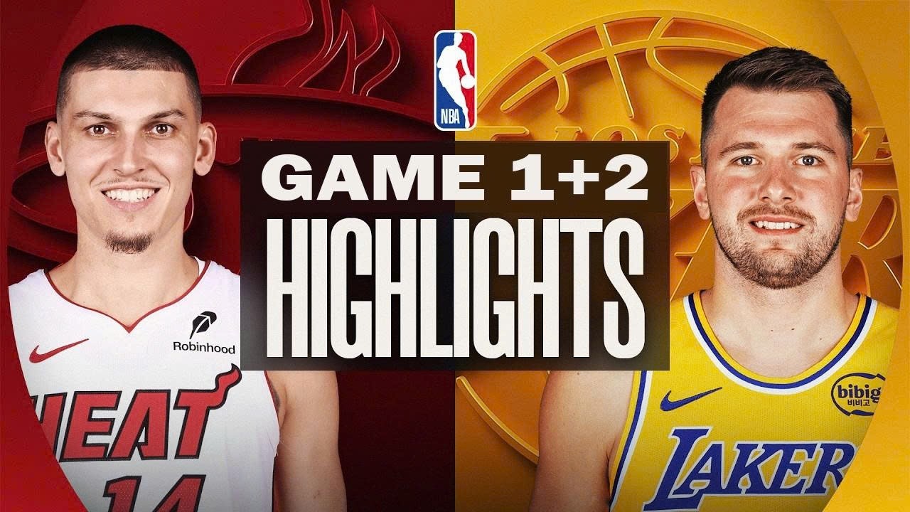 Обзор матча «Лос-Анджелес Лейкерс» — «Майами Хит» (1-я и 2-я серии) — 19 марта 2026 года | Сезон ...