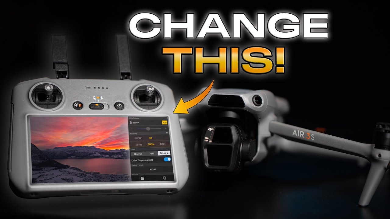 DJI Air 3S — Полное руководство по настройкам (для начинающих и профессионалов)