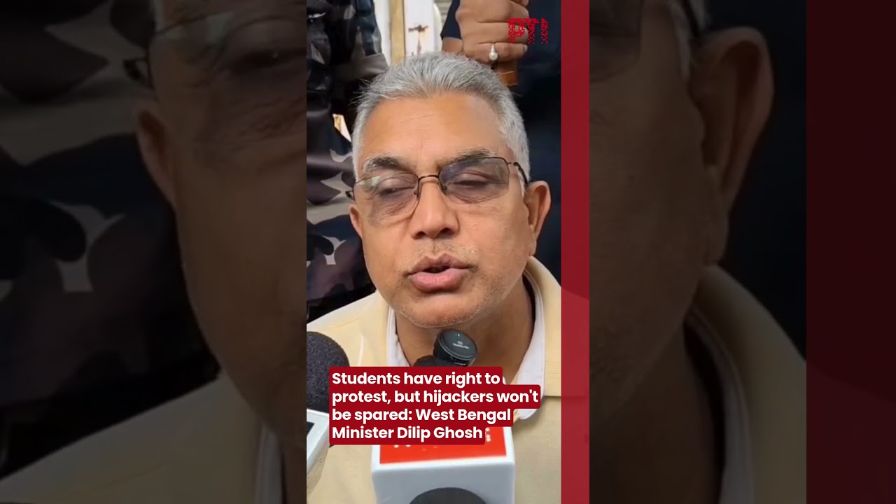 Students have right to protest, but hijackers won't be spared: West Bengal Minister Dilip Ghosh