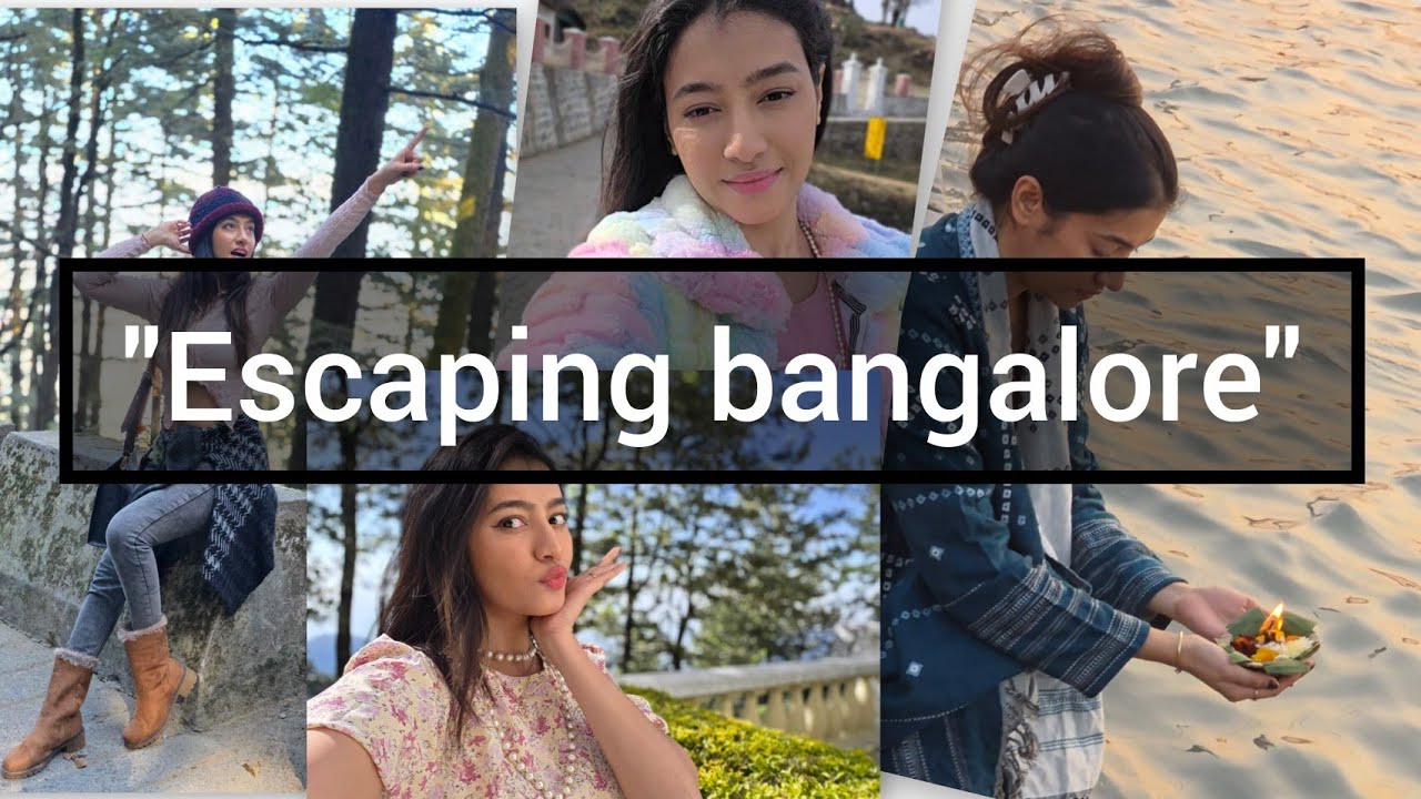Bangalore to Mussoorie Travel Vlog | Dehradun Airport to Rishikesh | Day 1|