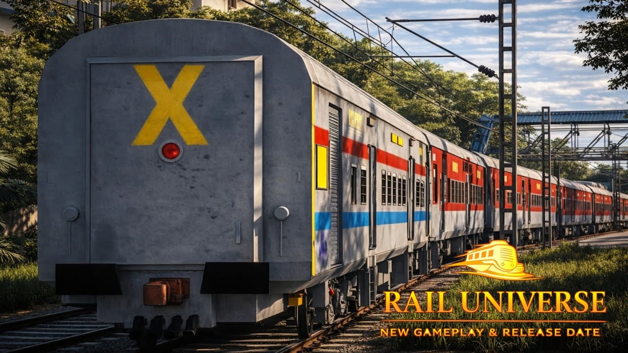 LIVE | RAIL UNIVERSE | TRAFFIC ADDED | RELEASE DATE | REAL LIFE JOURNEY | ISHU K GAMES