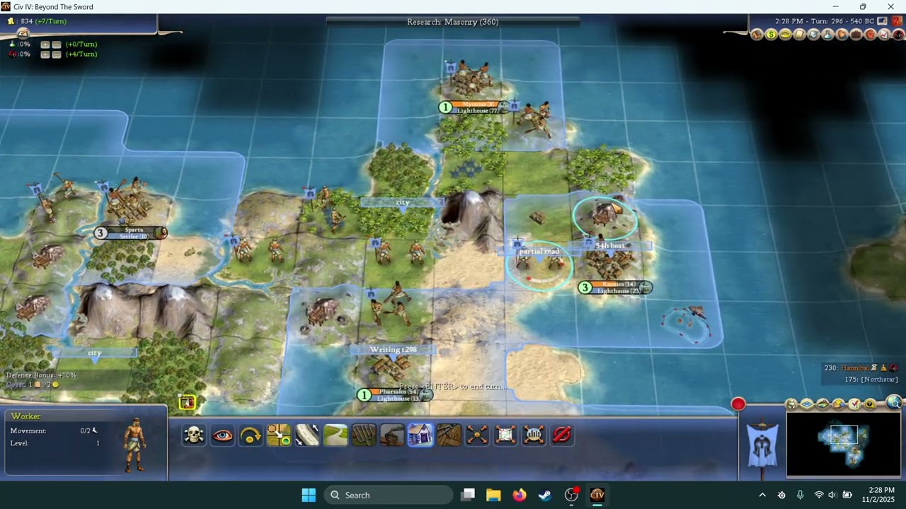 Bricks and Micro - Northstar Plays: Civ4 (C1, Ep27)