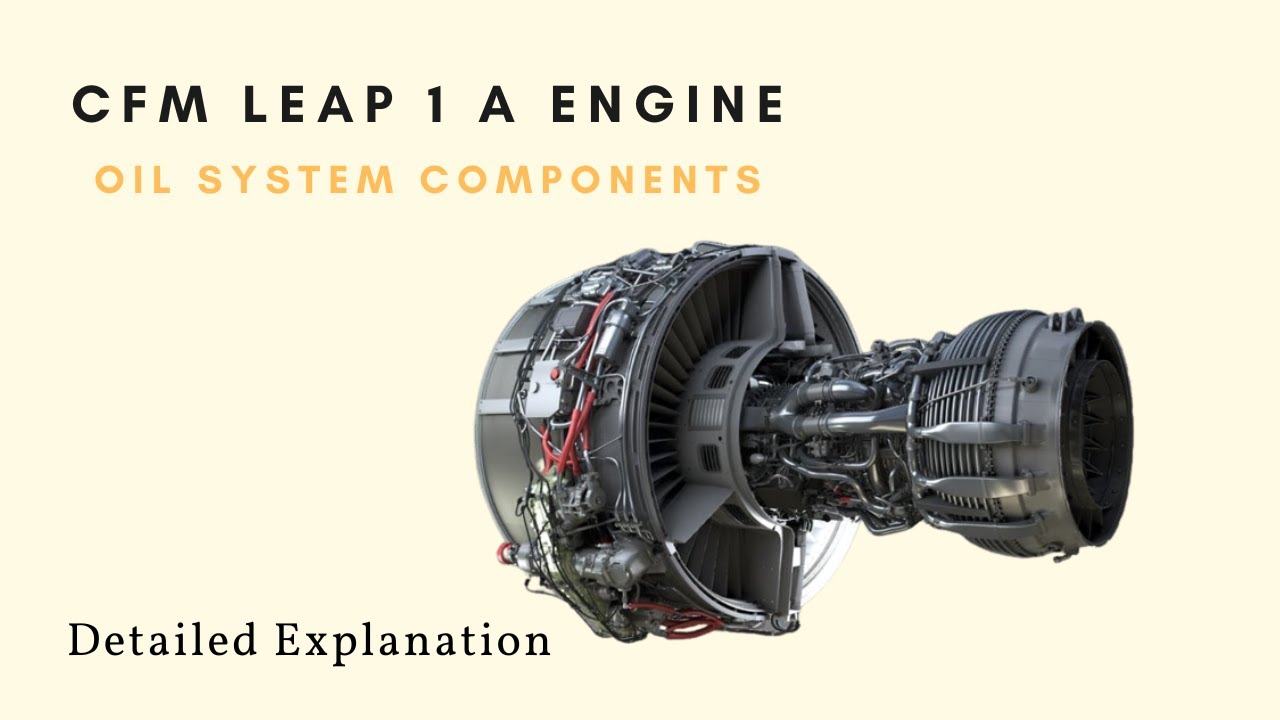 CFM LEAP 1A Oil system introduction | A320 NEO Oil System #airbus #a320neo #a320