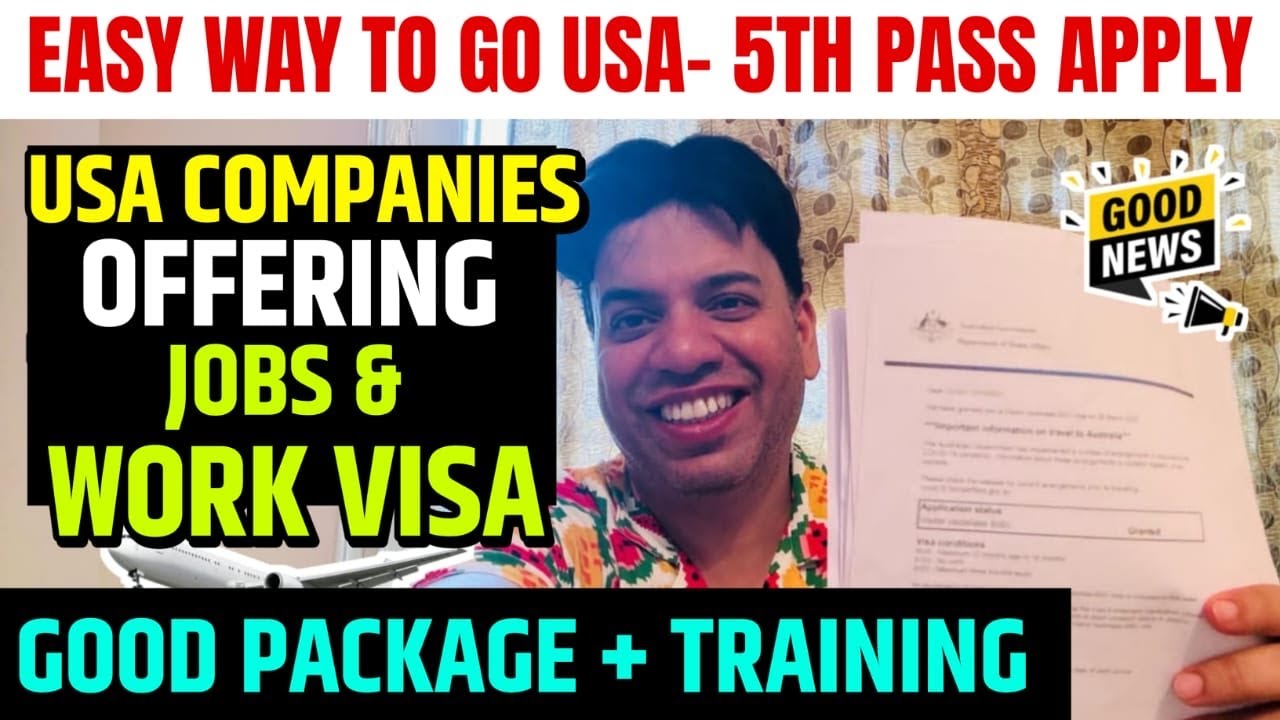 USA Work Visa 2026 | How to get USA Work Visa | USA Work Visa 2026