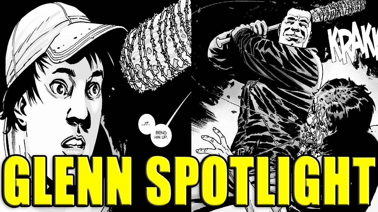 THE WALKING DEAD - GLENN CHARACTER SPOTLIGHT FINALE & DEATH │ Comic History
