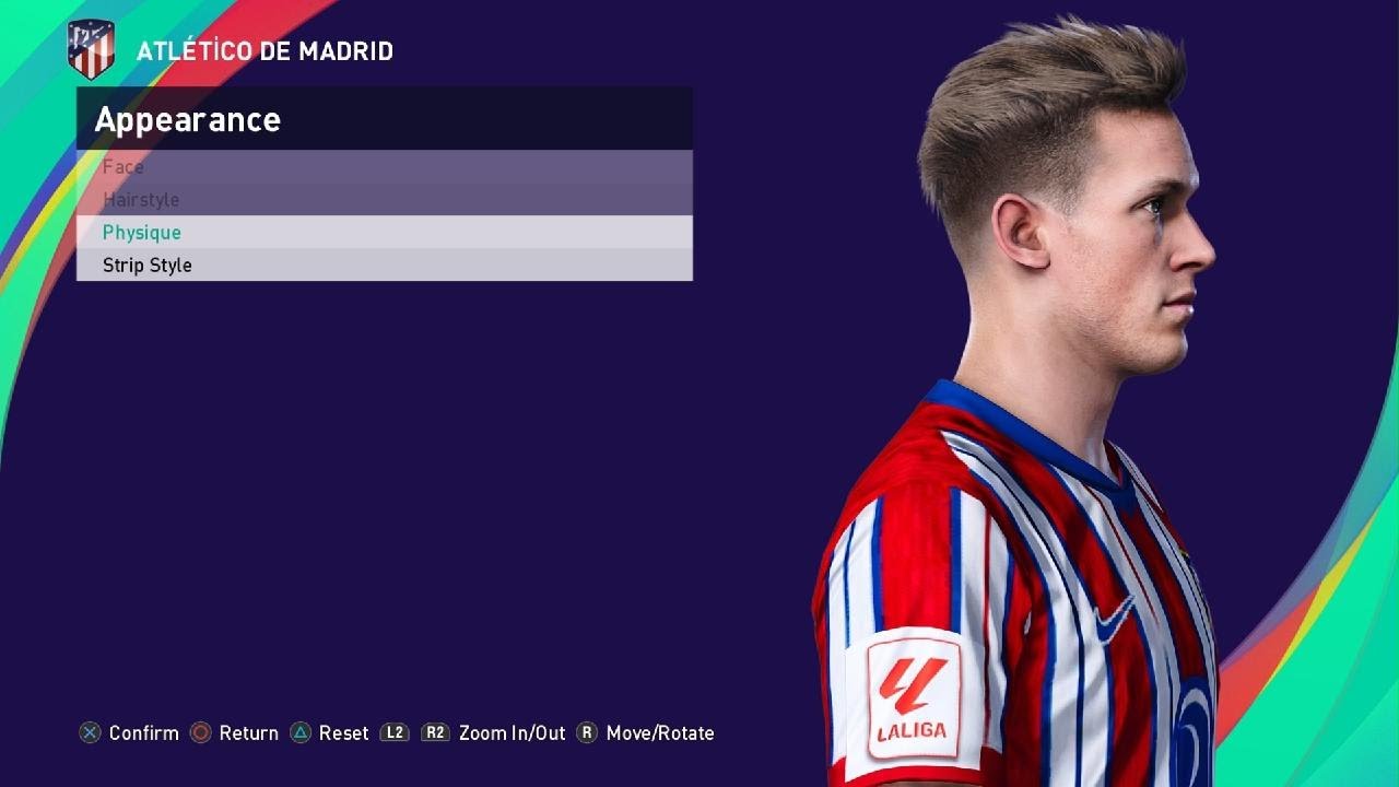 PABLO  BARRİOS /SEASON-25/26 -PES 2021 BASE COPY  [ M. RYBUS-POLAND-LB- PLAYER COPY